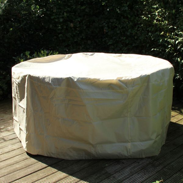 Staubschutz Gartenmöbel-Regenschutz Runder Tisch Stuhl Wasserdichte Abdeckung DE 