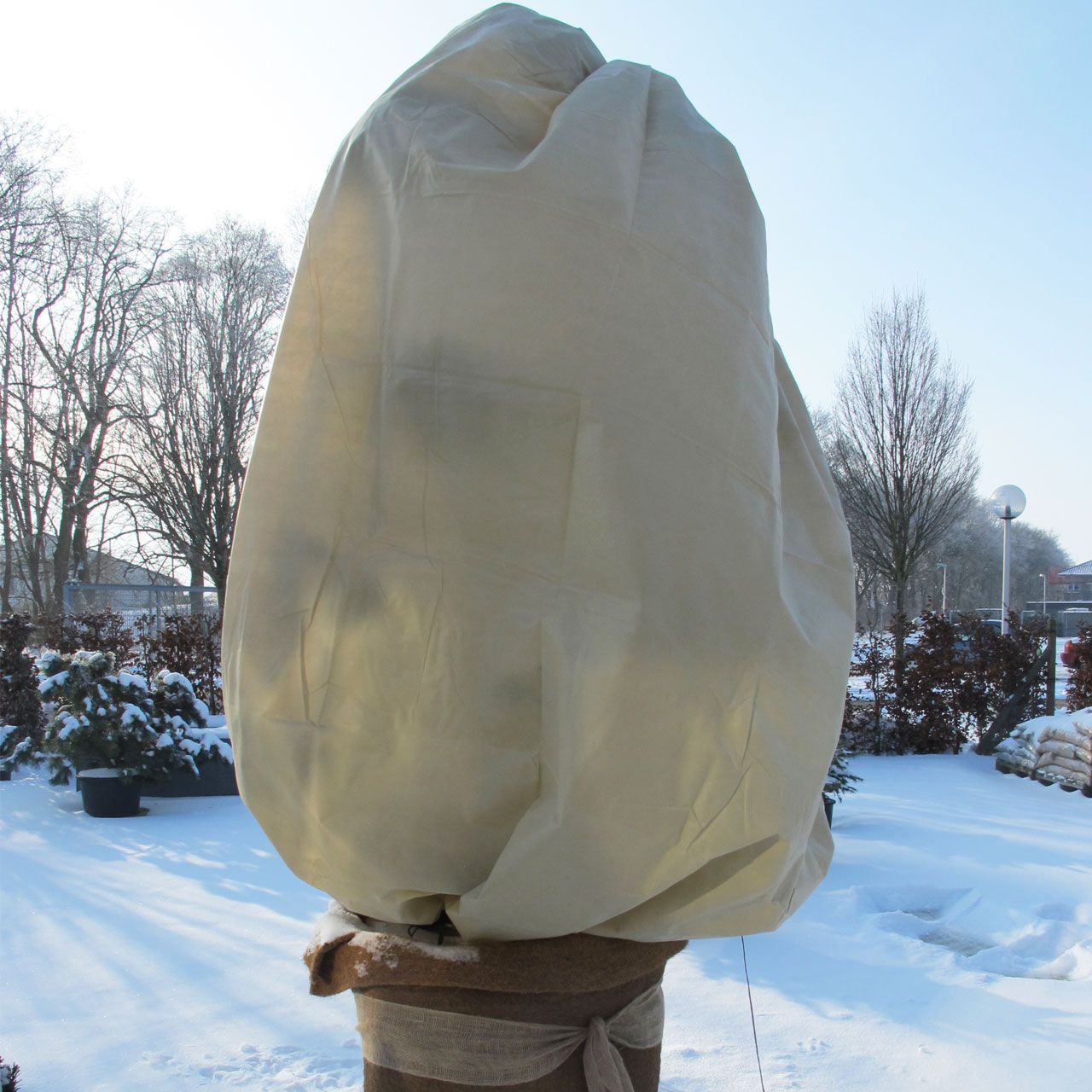 Winterschutz für Pflanzen